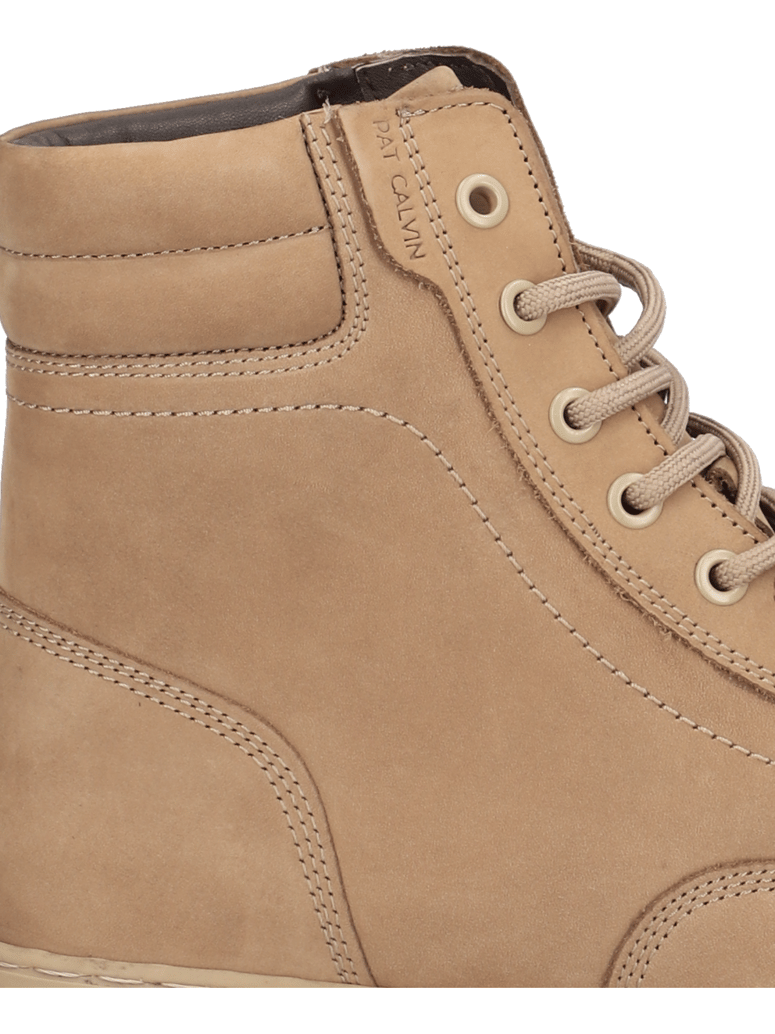 Pat-Calvin-Nubukleder-Boot-schwarz