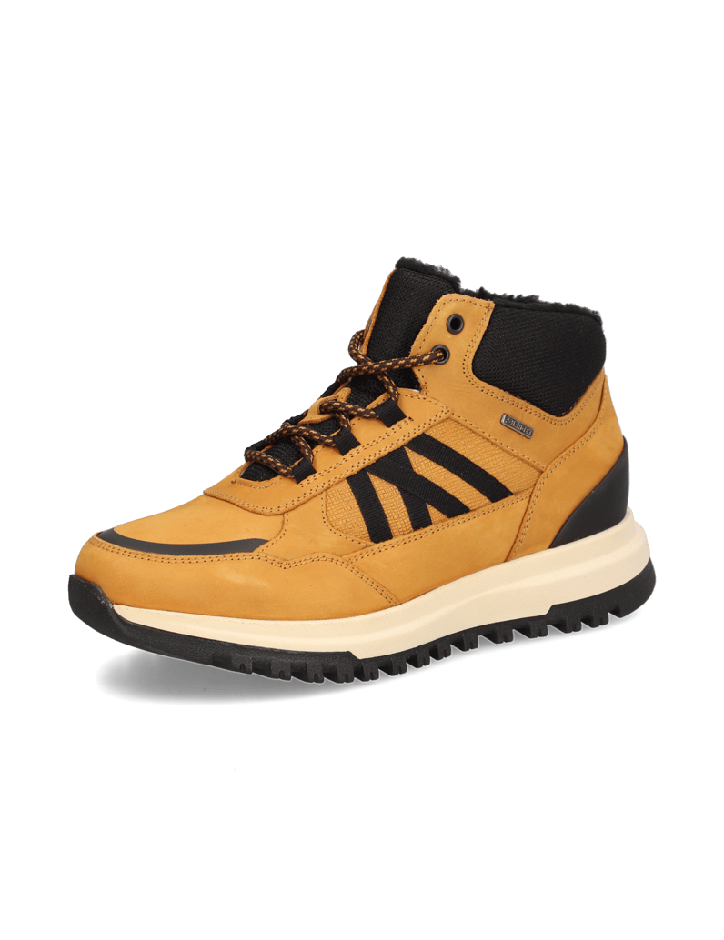 Pat-Calvin-Lederkombination-Boot-schwarz