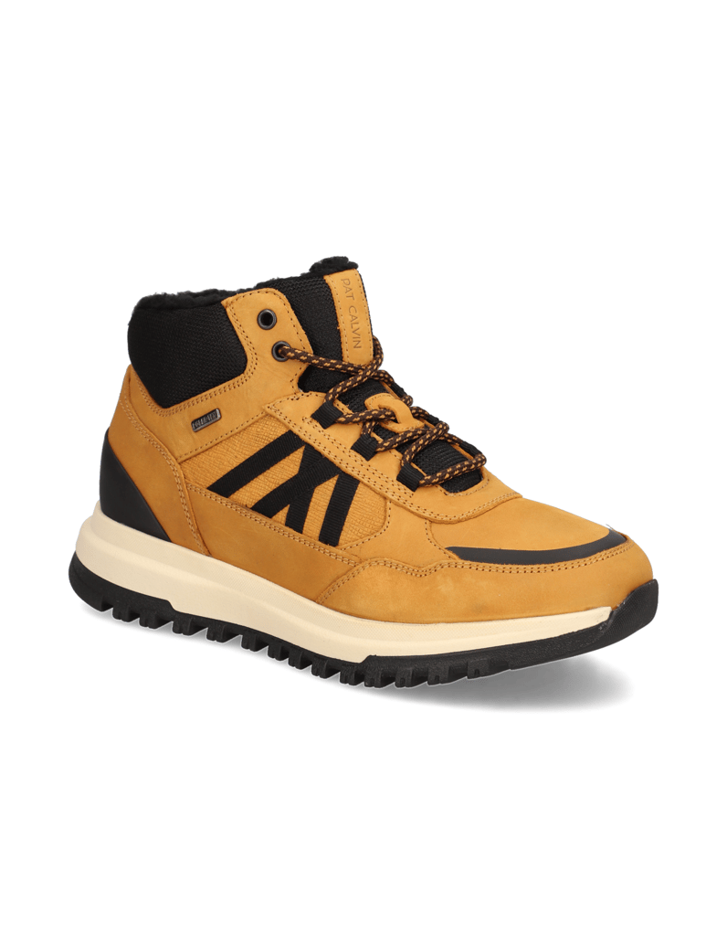 Pat-Calvin-Lederkombination-Boot-schwarz