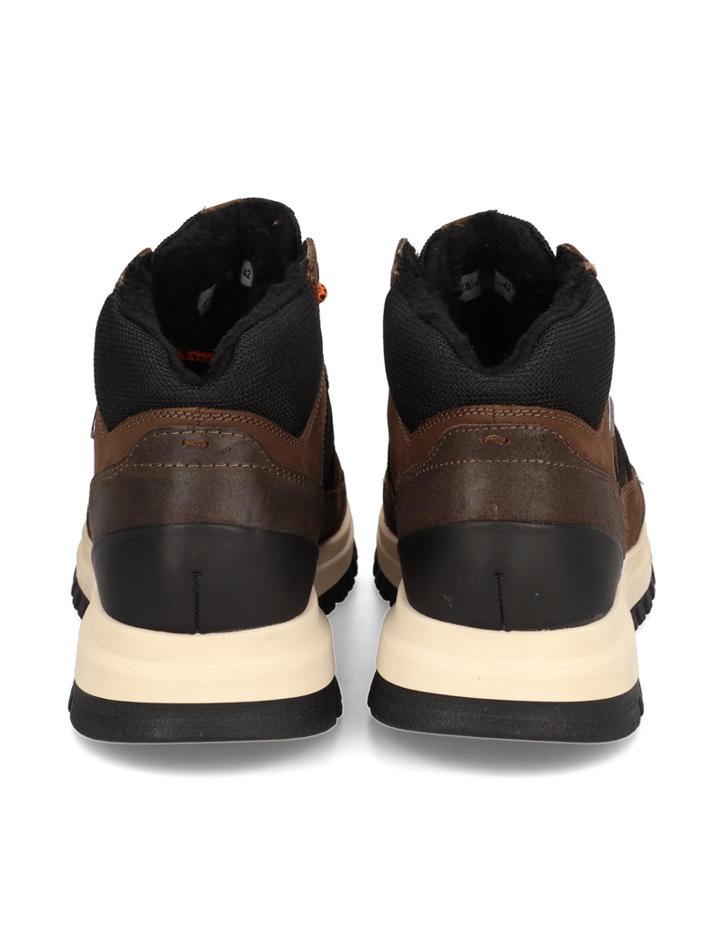 Pat-Calvin-Lederkombination-Boot-črna