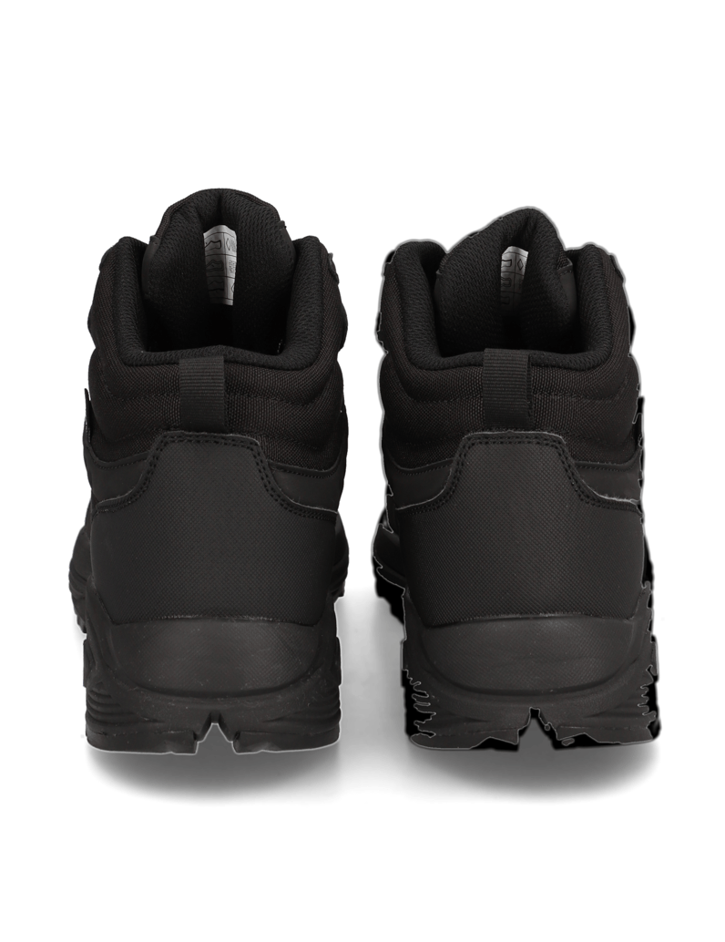 Pat-Calvin-Lederimitat-Boot-schwarz