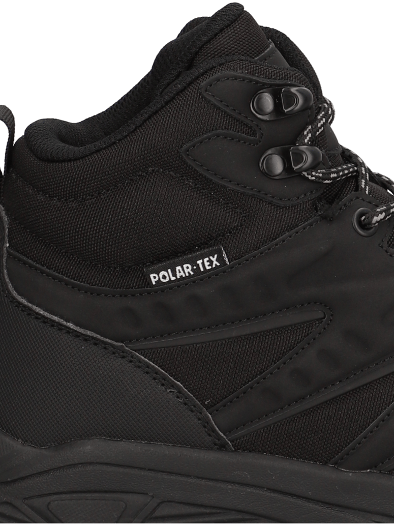 Pat-Calvin-Lederimitat-Boot-schwarz