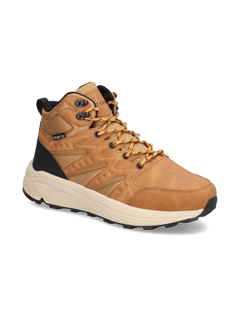 Pat-Calvin-Lederimitat-Boot-černá