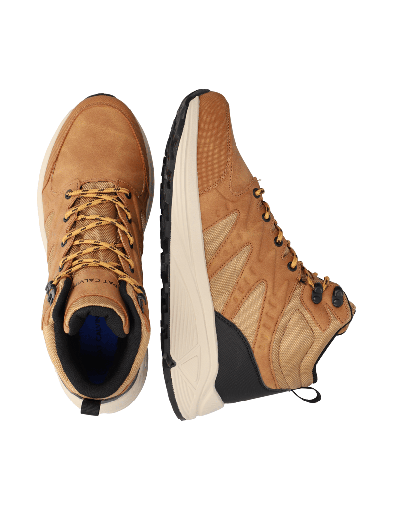 Pat-Calvin-Lederimitat-Boot-černá