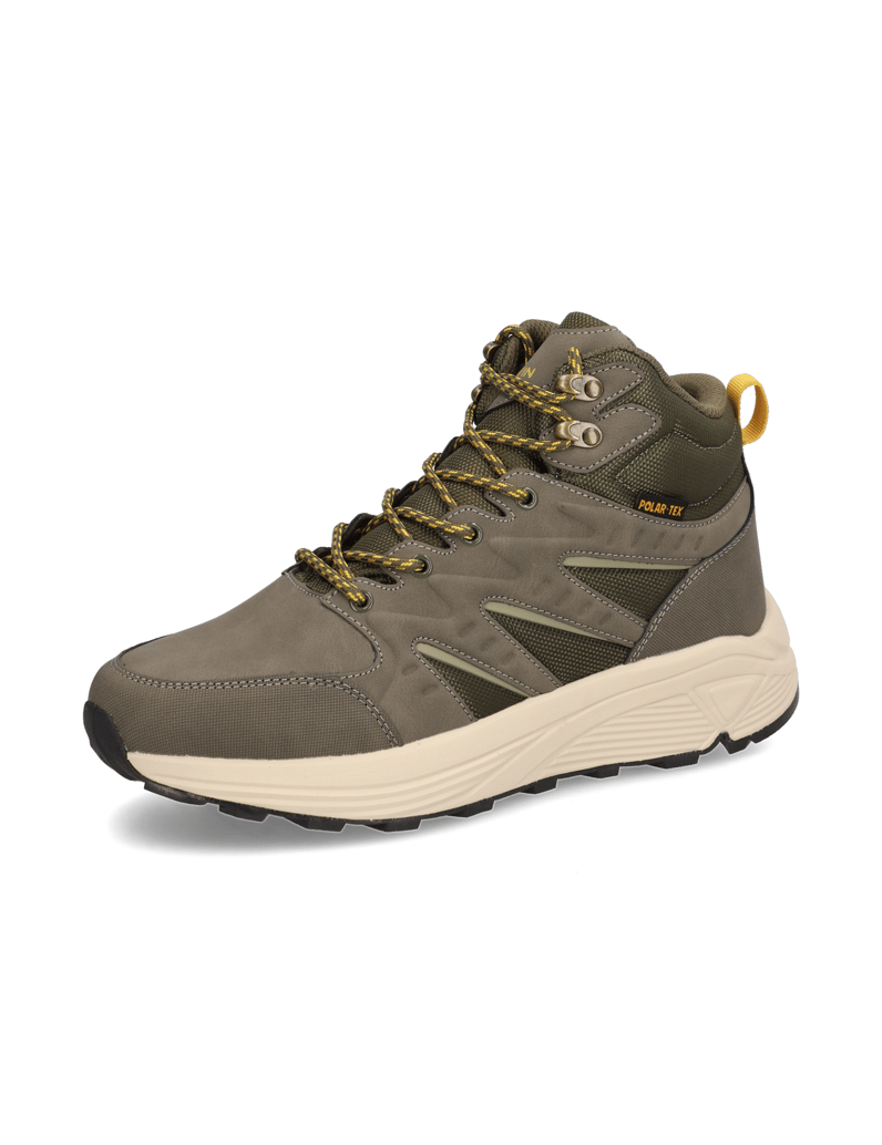 Pat-Calvin-Lederimitat-Boot-schwarz