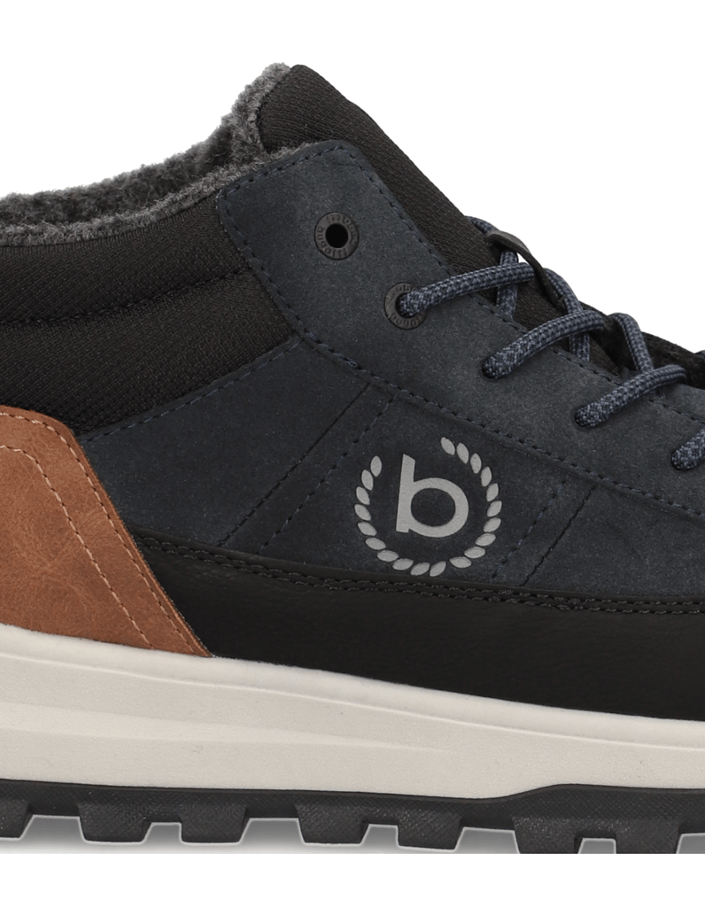 BUGATTI-DENIM-kotníčkové-tenisky-modrá