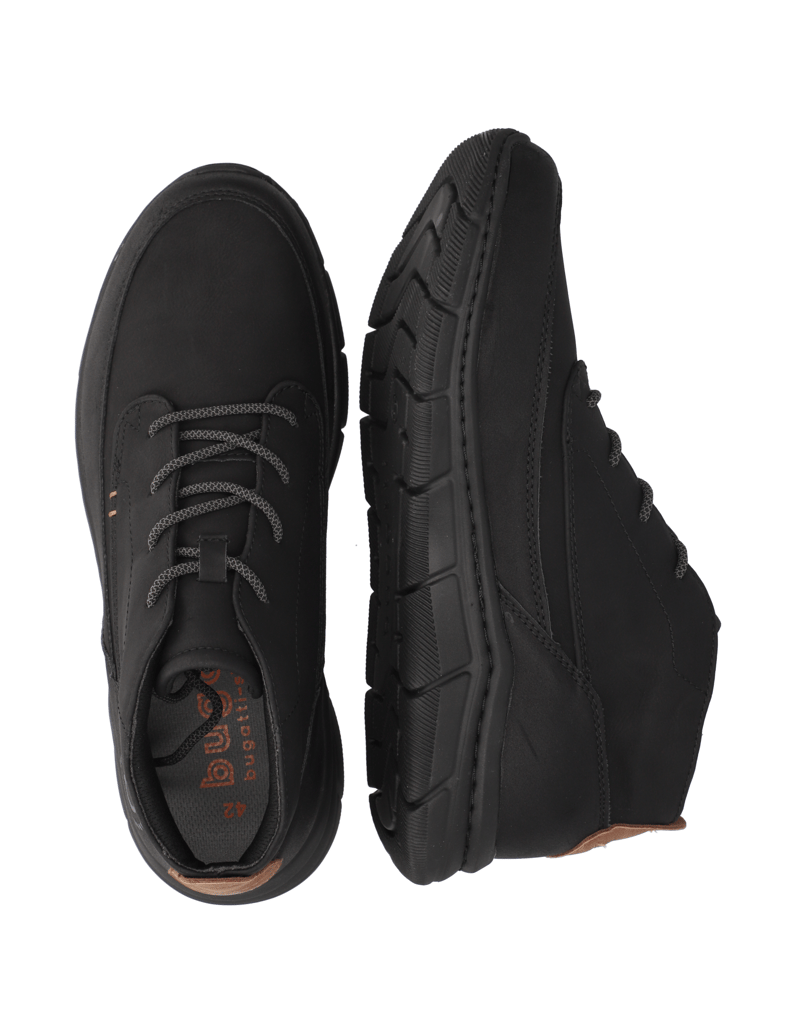 BUGATTI-DENIM-kotníčkové-boty-černá