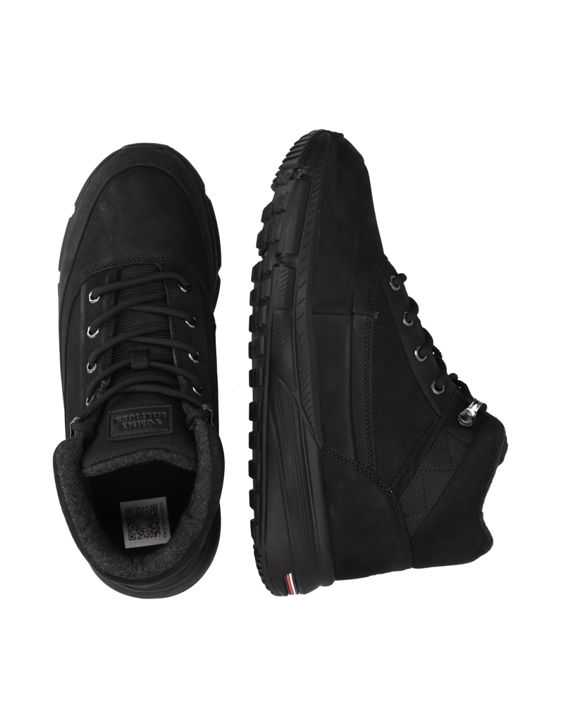 Tommy-Hilfiger-HILFIGER-WARM-NUBUCK-HYBRID-B-černá