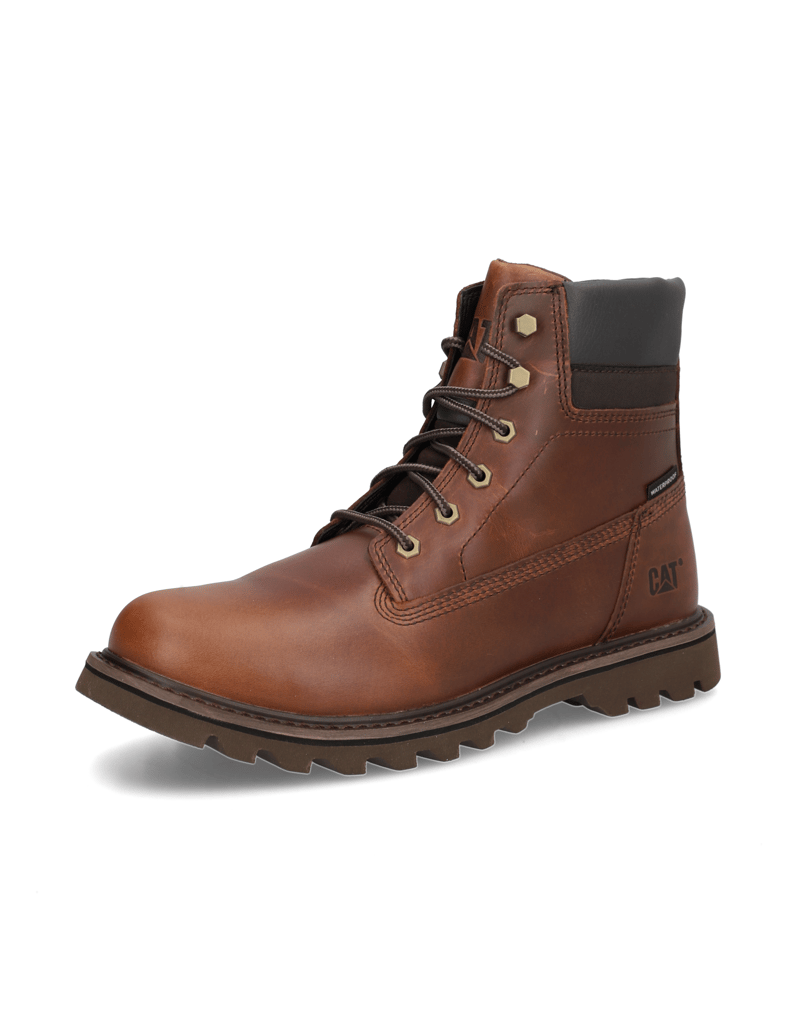CAT-členková-obuv-hnedá