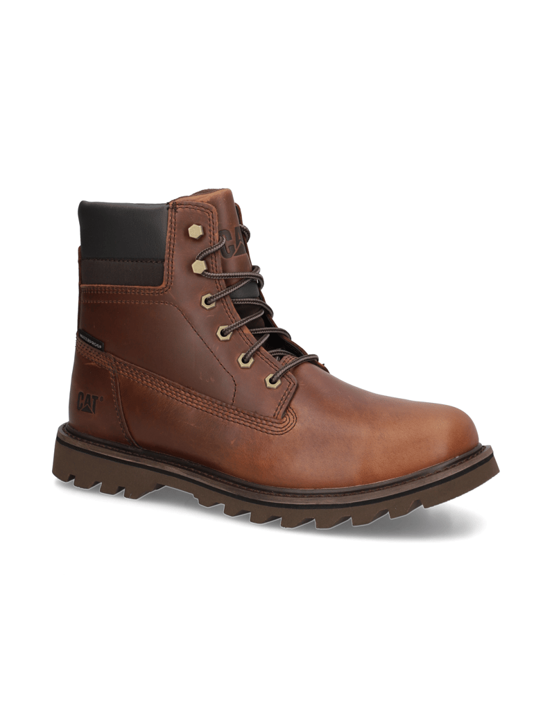 CAT-členková-obuv-hnedá