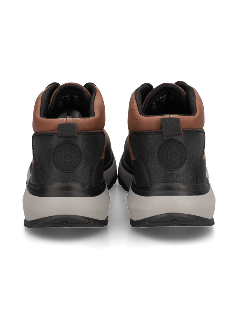 BUGATTI-DENIM-kotníčkové-boty-koňaková