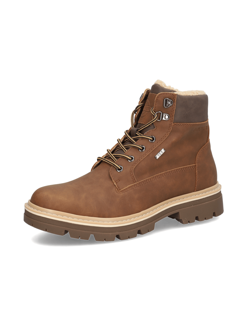 S.Oliver-Lederimitat-Boot-braun