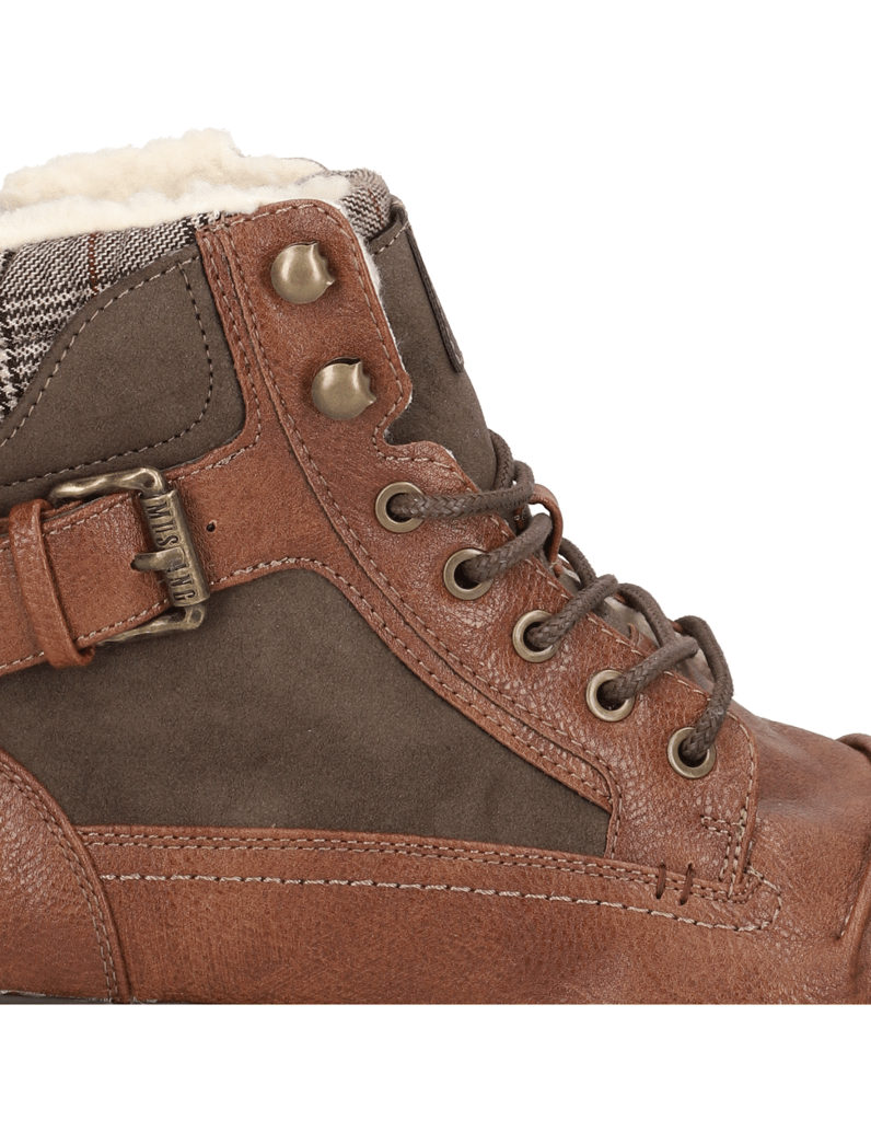 Mustang-Lederimitat-Boot