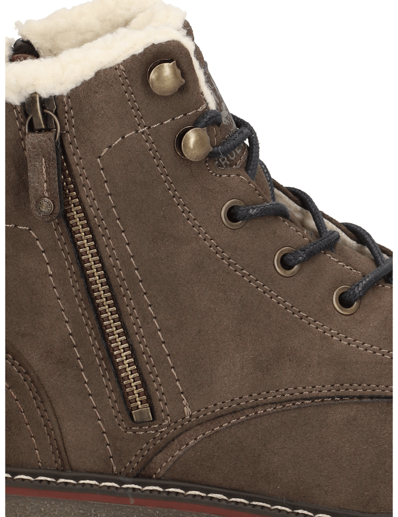 Mustang-imitácia-kože-členková-obuv-hnedá