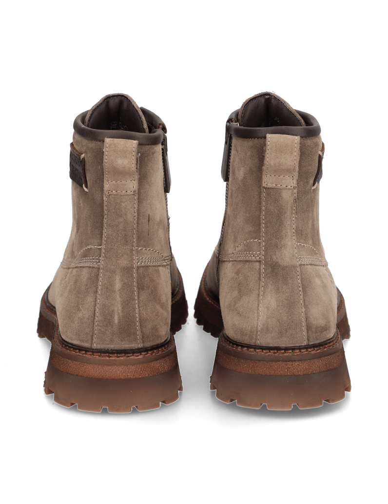 Pat-Calvin-velur-kotníčkové-boty-hnědá