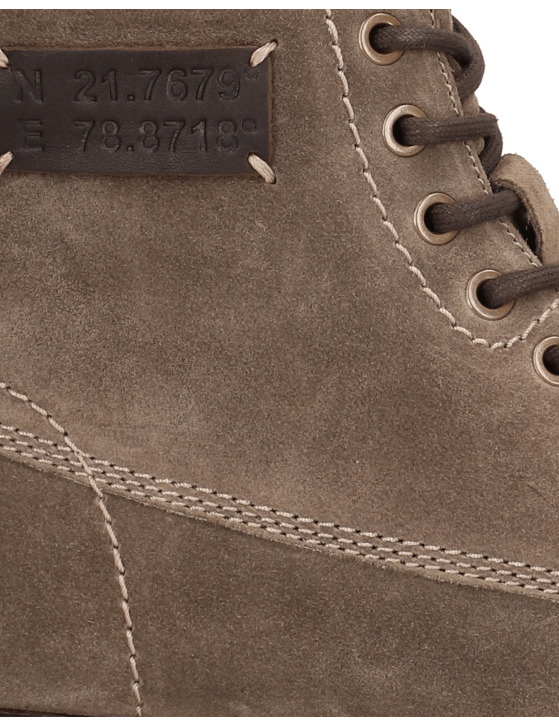 Pat-Calvin-velur-kotníčkové-boty-hnědá