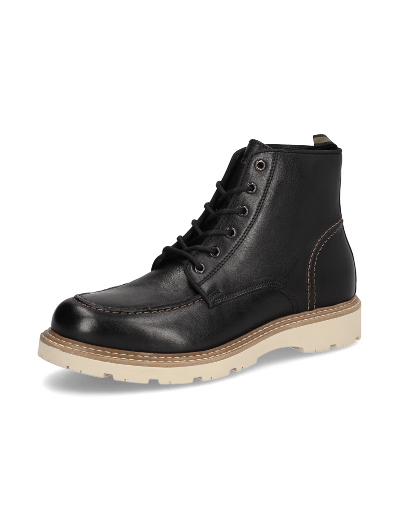 Pat-Calvin-gladko-usnje-gležnjarji-črna