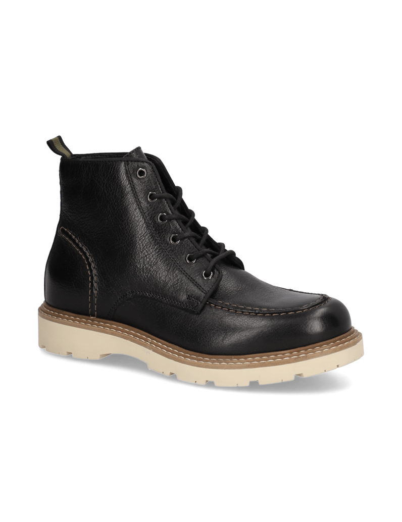 Pat-Calvin-gladko-usnje-gležnjarji-črna