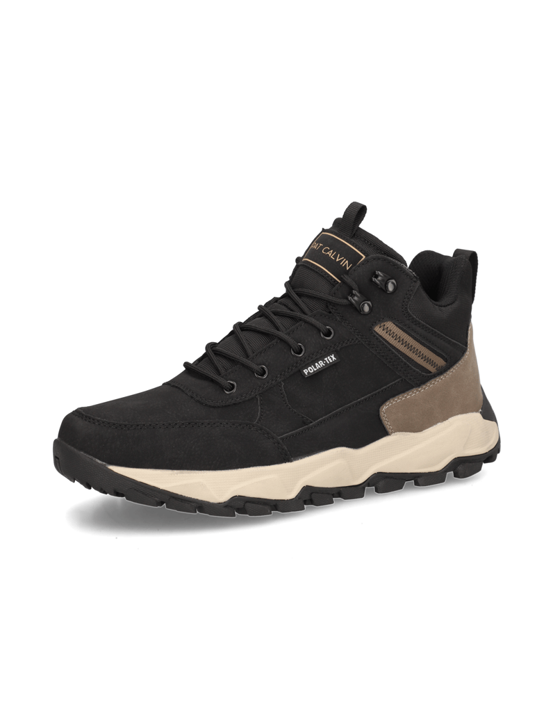 Pat-Calvin-Sneaker-Mid-Cut-schwarz