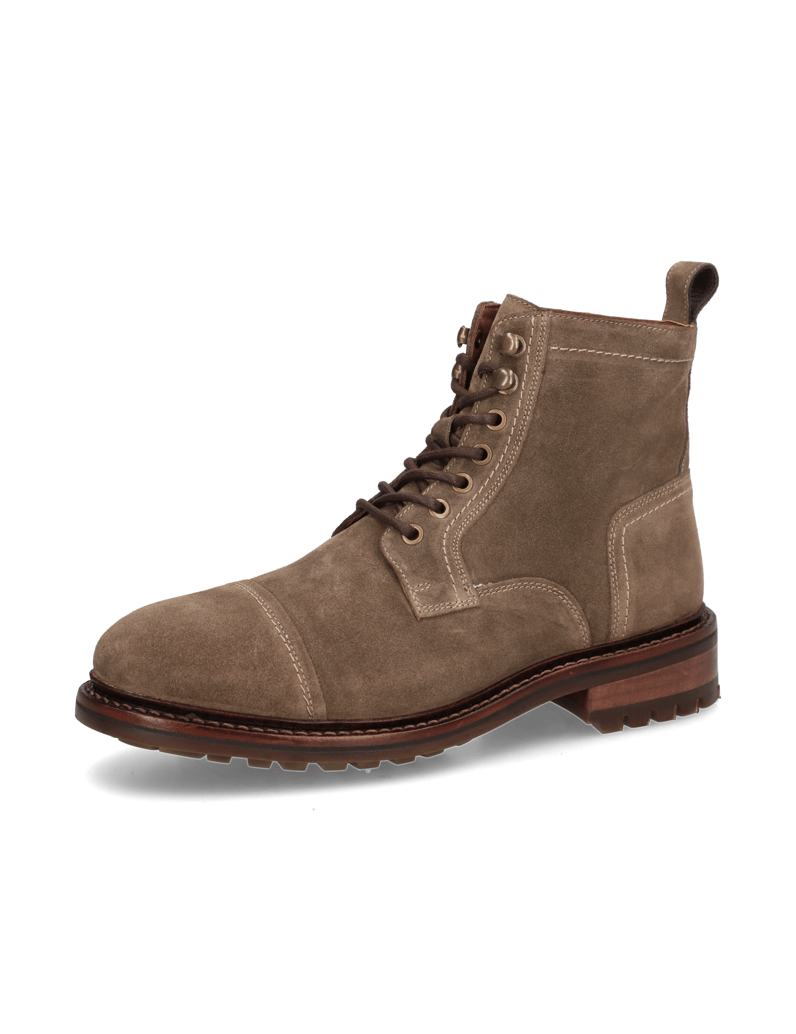 Kalman-&-Kalman-Veloursleder-Boot-braun