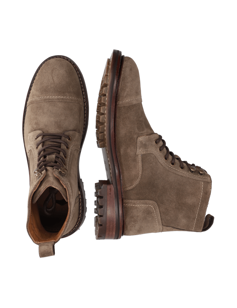 Kalman-&-Kalman-Veloursleder-Boot-braun