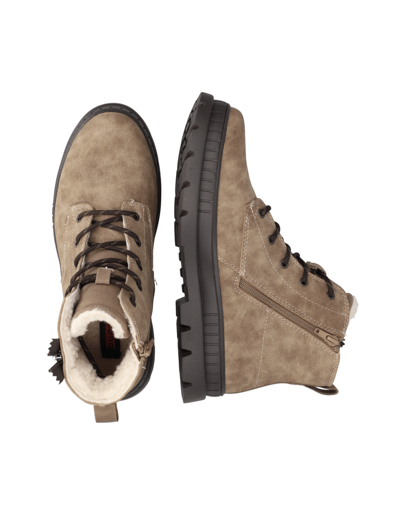 BUGATTI-DENIM-kotníčkové-boty-béžová