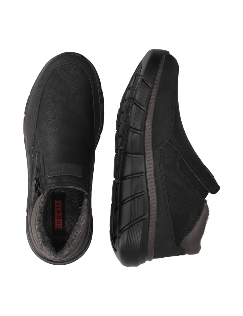 BUGATTI-DENIM-kotníčkové-boty-černá