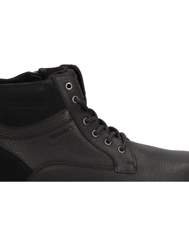 Tommy-Hilfiger-CORPORATE-W-LTH-LACE-BOOT-čierna