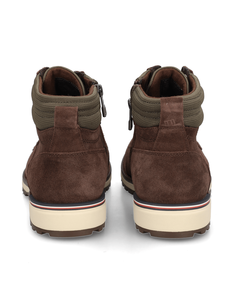 Tommy-Hilfiger-CORPORATE-W-SUEDE-LACEBOOT-hnedá