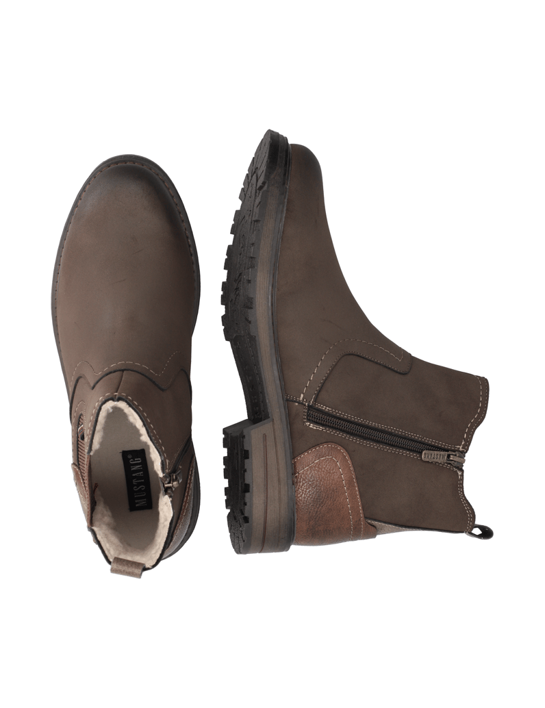 Mustang-chelsea-boots-čierna