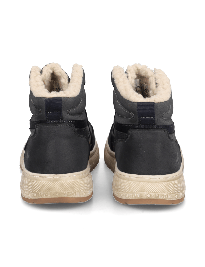 Mustang-tenisky-mid-cut-hnedá