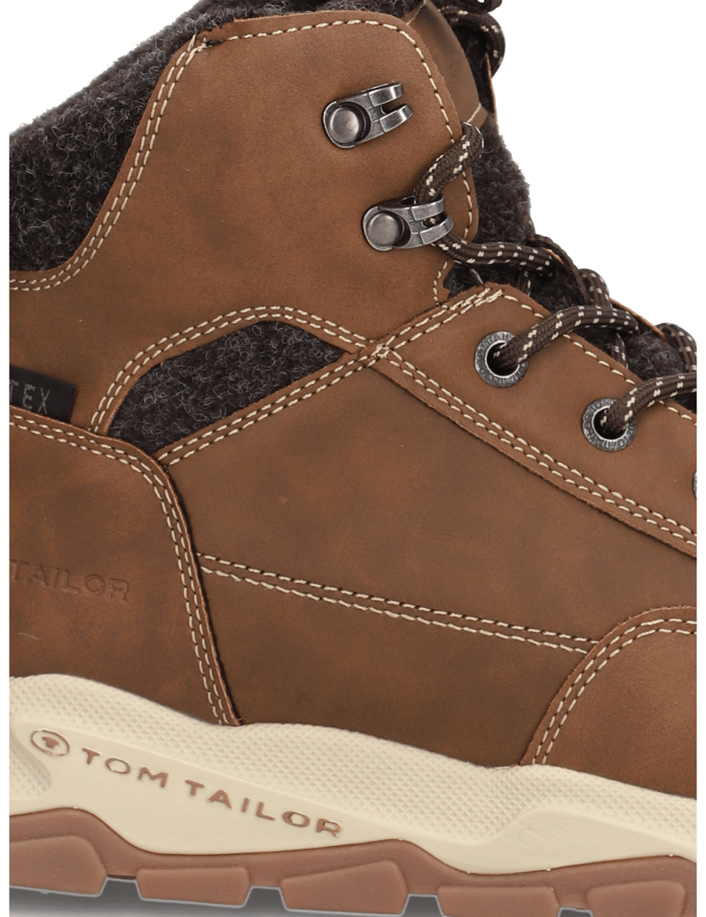Tom-Tailor-kotníčkové-boty-hnědá