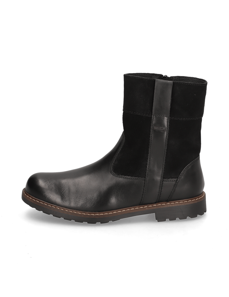 Frank-Walker-Lederkombination-Stiefel-schwarz