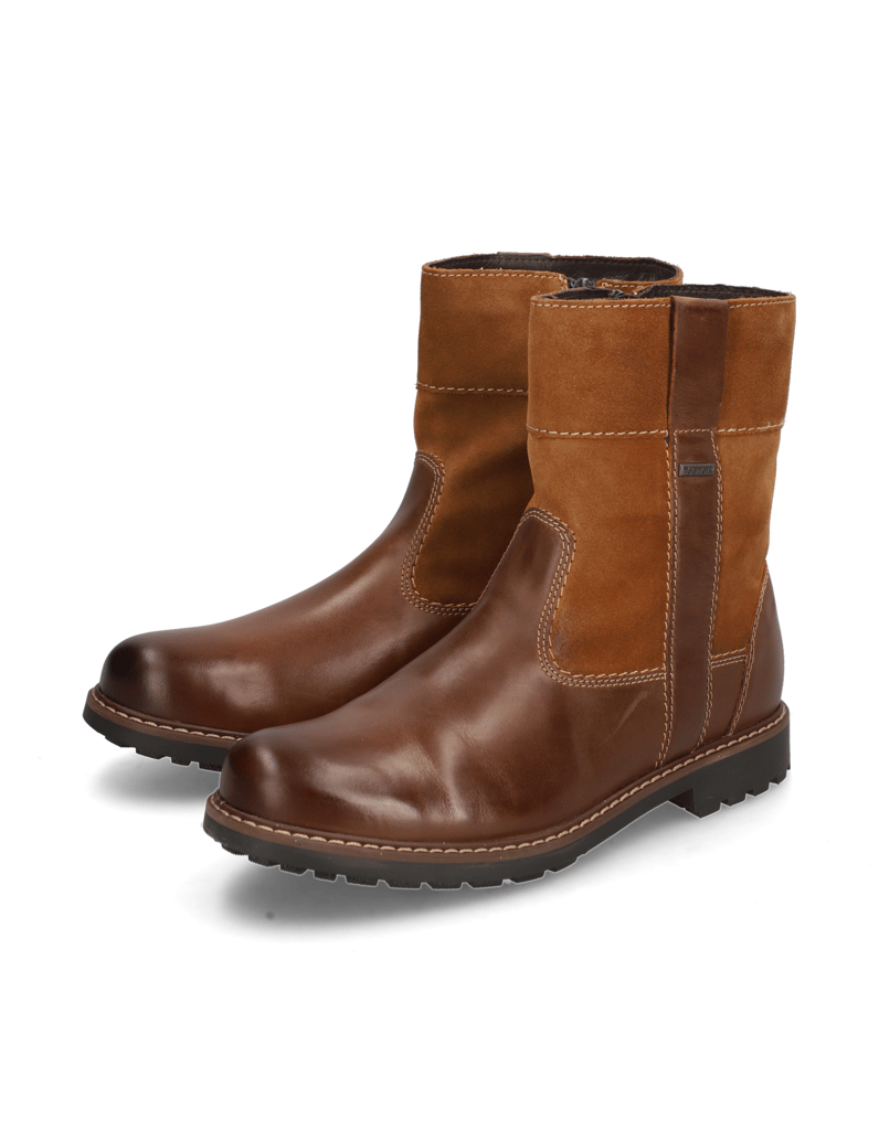 Frank-Walker-Lederkombination-Stiefel-schwarz