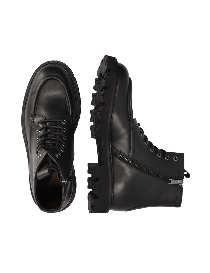 BOSS-kotníčkové-boty-černá