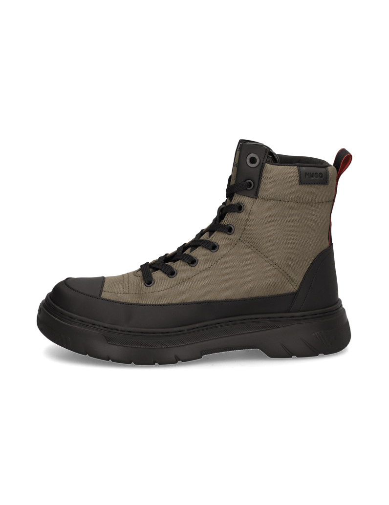 HUGO-kotníčkové-boty-olivová