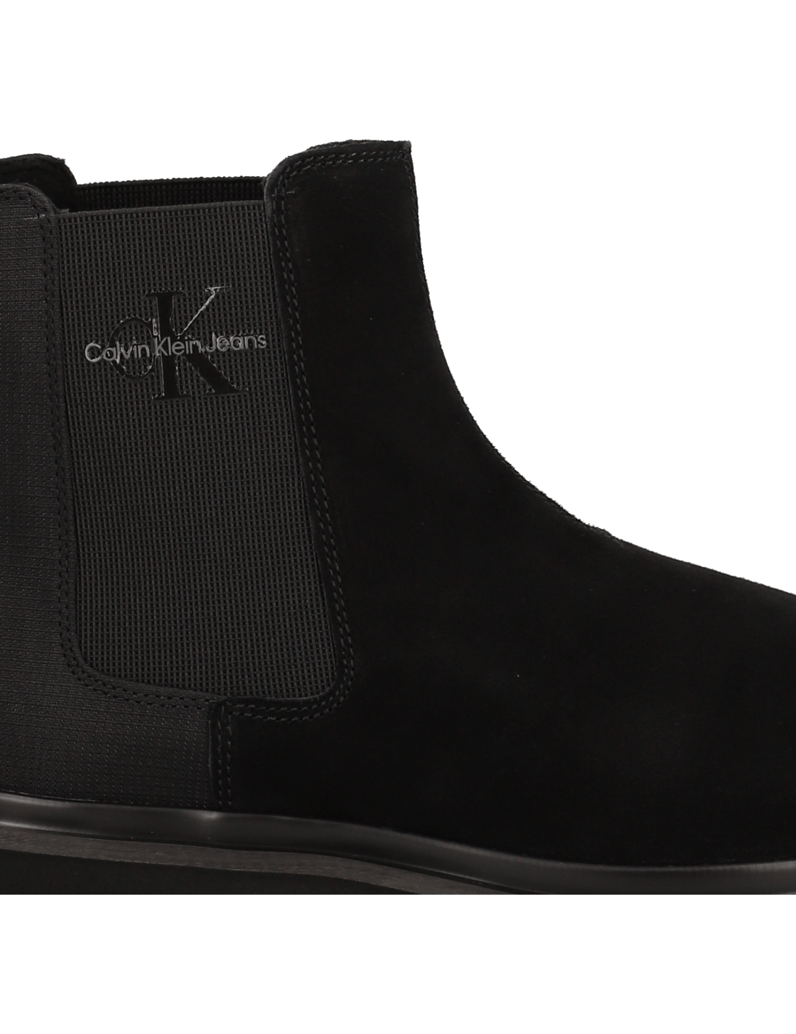 CALVIN-KLEIN-JEANS-EVA-MID-CHELSEA-BOOTSUEDE-černá