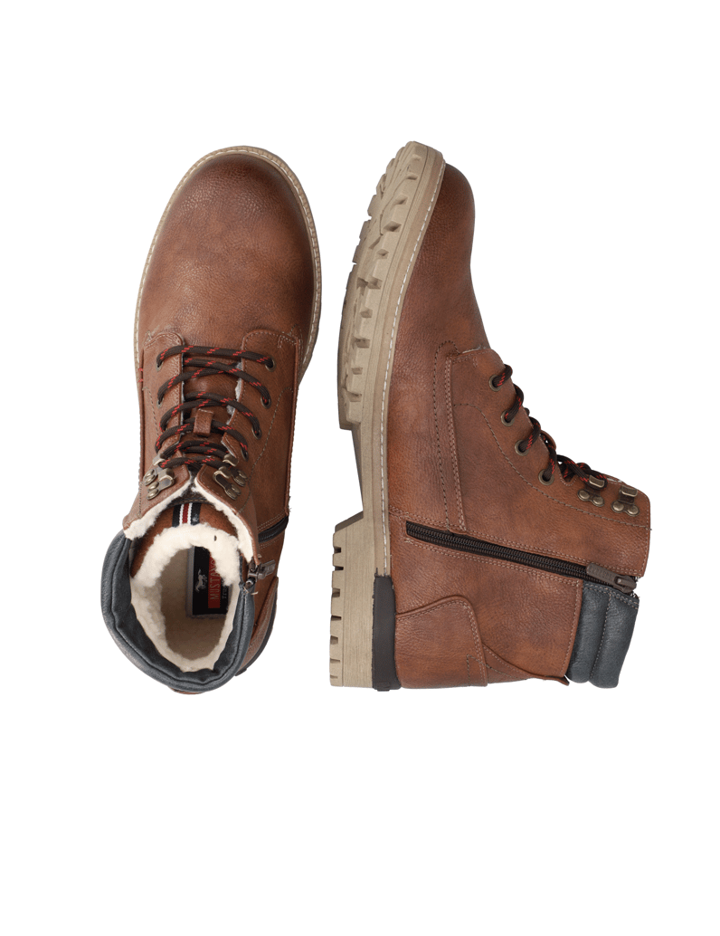 Mustang-členková-obuv-šedá