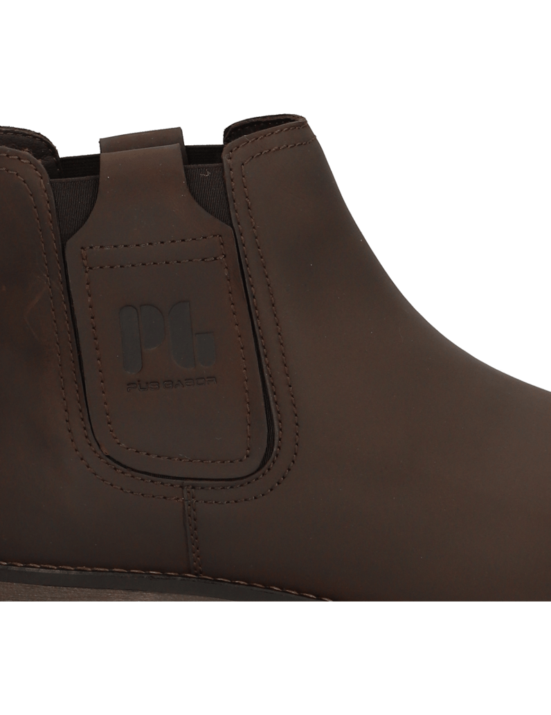 Pius-Gabor-Glattleder-Chelsea-Boot-braun