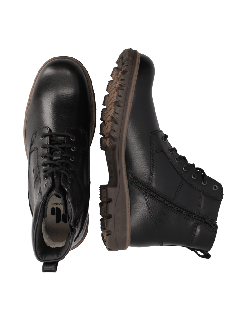 Pius-Gabor-Glattleder-Boot-schwarz