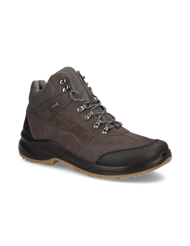 Jomos-kombinace-kůže-kotníčkové-boty-šedá