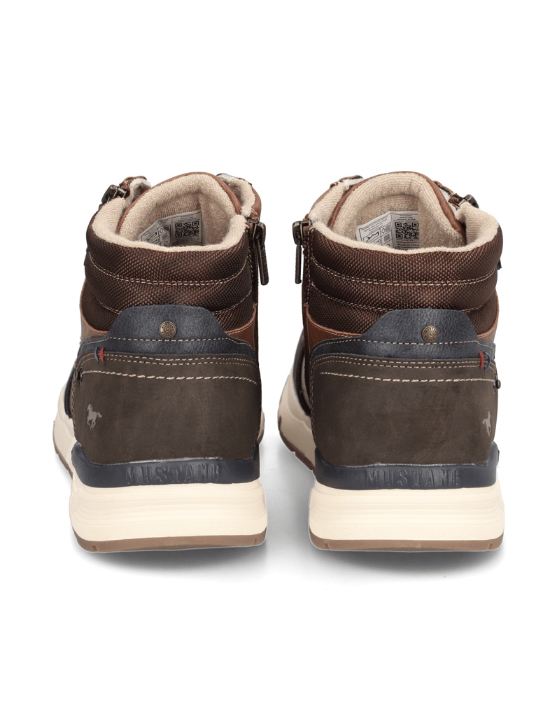 Mustang-členková-obuv-koňaková