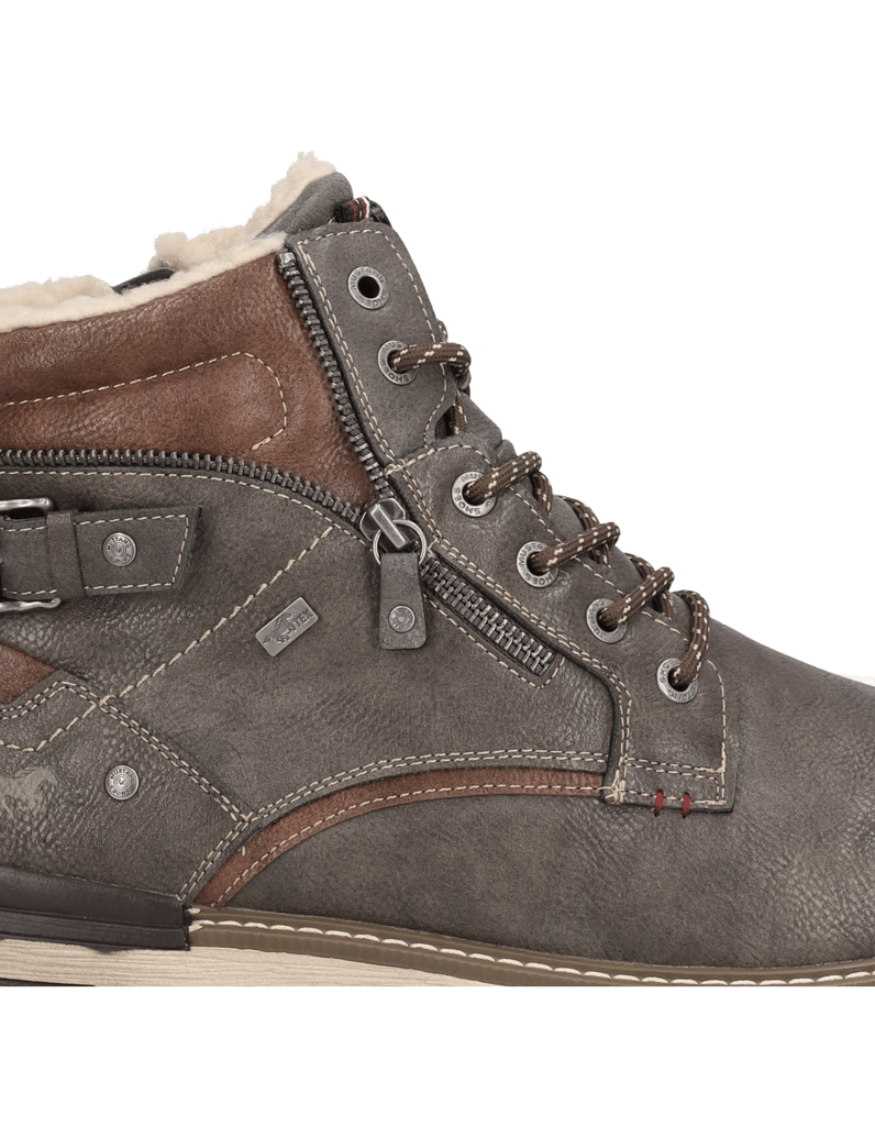 Mustang-kotníčkové-boty-koňaková