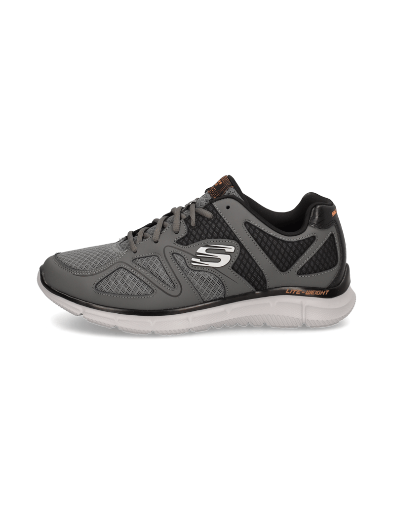 Skechers-Synthetik-Textil-Sneaker-siva