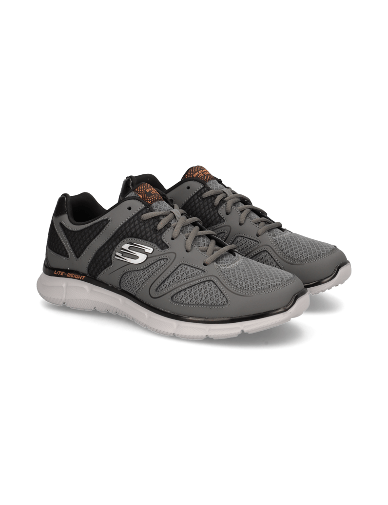 Skechers-Synthetik-Textil-Sneaker-siva