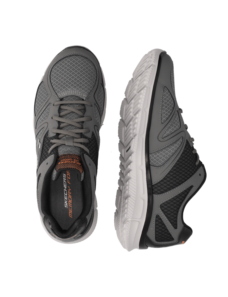 Skechers-Synthetik-Textil-Sneaker-siva