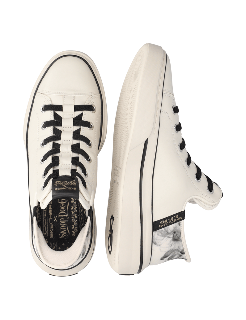 Skechers-PREMIUM-LEATHER-SLIP-INS-SNOOP-ONE-čierna