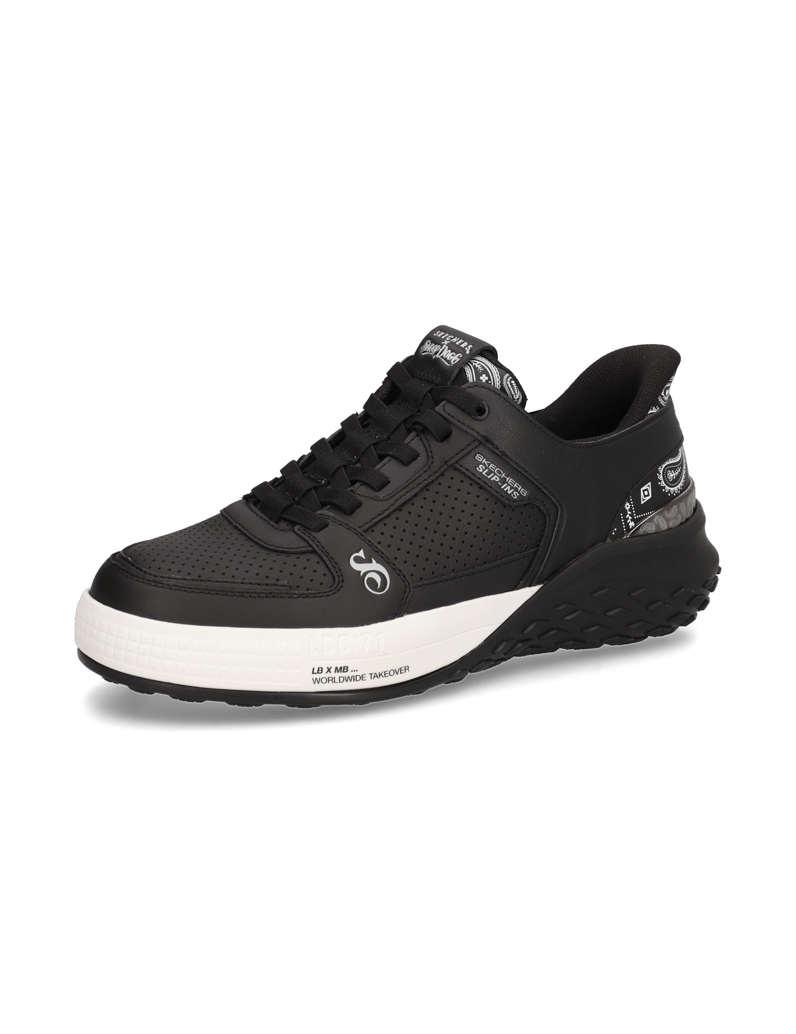 Skechers-SIZZLE---SNOOP-SIZZLE-SLIP-INS-čierna