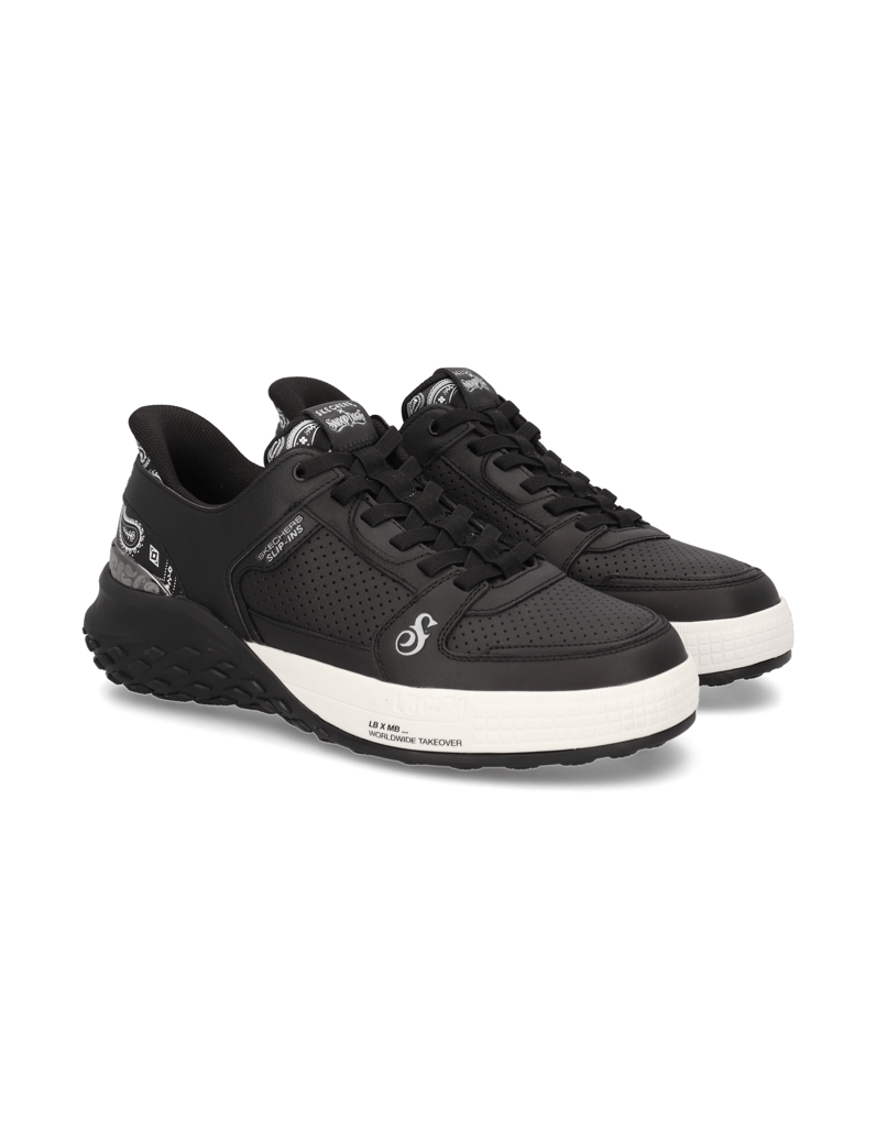 Skechers-SIZZLE---SNOOP-SIZZLE-SLIP-INS-čierna