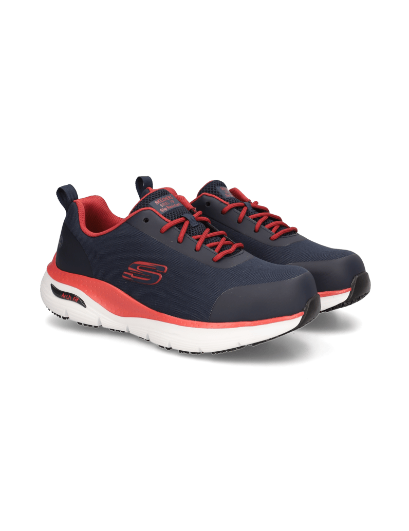 Skechers-WORK:-ARCH-FIT-SR-šedá